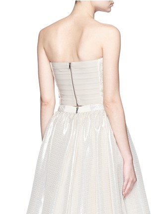 Back View - Click To Enlarge - ALICE & OLIVIA - 'Sabel' beaded bustier top