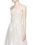 Front View - Click To Enlarge - ALICE & OLIVIA - 'Sabel' beaded bustier top