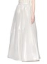 Front View - Click To Enlarge - ALICE & OLIVIA - 'Abella' metallic lamé ball gown skirt