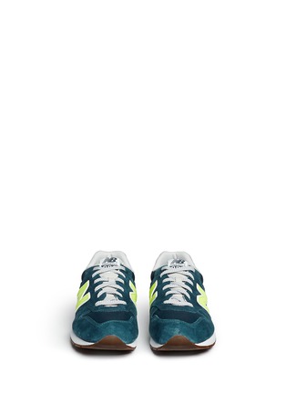 Front View - Click To Enlarge - NEW BALANCE - '996 Deep Freeze' suede sneakers