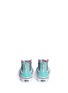 Back View - Click To Enlarge - VANS - 'SK8-Hi Zip' star print canvas suede kids sneakers