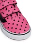 Detail View - Click To Enlarge - VANS - 'Old Skool V' polka dot canvas toddler sneakers