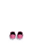 Back View - Click To Enlarge - VANS - 'Old Skool V' polka dot canvas toddler sneakers