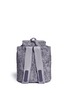 Back View - Click To Enlarge - SEE BY CHLOÉ - 'Joy Rider' streak print nylon backpack