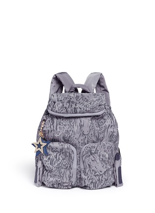 Main View - Click To Enlarge - SEE BY CHLOÉ - 'Joy Rider' streak print nylon backpack