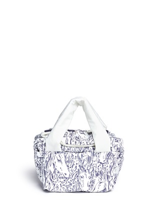 Back View - Click To Enlarge - SEE BY CHLOÉ - 'Joy Rider' small streak print nylon puffer bag