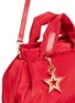 Detail View - Click To Enlarge - SEE BY CHLOÉ - 'Joy Rider' small leather strap nylon puffer bag