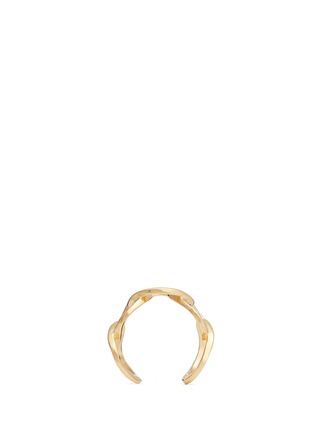Detail View - Click To Enlarge - PHILIPPE AUDIBERT - Cutout chain link ring