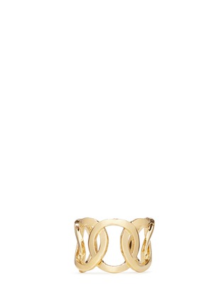Main View - Click To Enlarge - PHILIPPE AUDIBERT - Cutout chain link ring