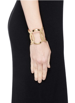 Figure View - Click To Enlarge - PHILIPPE AUDIBERT - Cutout chain link cuff