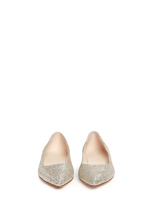 Figure View - Click To Enlarge - COLE HAAN - 'Tartine' mesh glitter skimmer flats