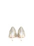 Back View - Click To Enlarge - COLE HAAN - 'Bradshaw' mesh glitter pumps