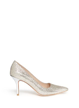 Main View - Click To Enlarge - COLE HAAN - 'Bradshaw' mesh glitter pumps