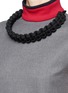 Detail View - Click To Enlarge - CYNTHIA & XIAO - Braided paracord collar sleeveless top