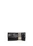 Main View - Click To Enlarge - JIMMY CHOO - 'Chandra' chain clasp glitter suede clutch