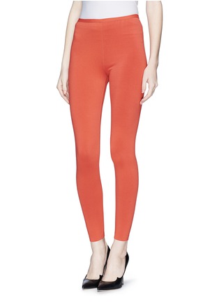 Front View - Click To Enlarge - ALAÏA - Stretch knit leggings