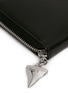 Detail View - Click To Enlarge - GIVENCHY - Shark tooth charm continental leather wallet