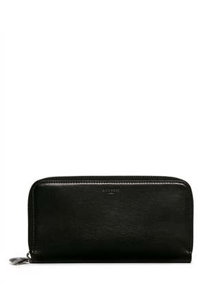 Main View - Click To Enlarge - GIVENCHY - Shark tooth charm continental leather wallet