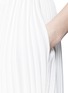 Detail View - Click To Enlarge - HELEN LEE - Plissé pleat cloqué pants