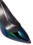 Detail View - Click To Enlarge - STUART WEITZMAN - 'Heist' holographic patent leather pumps