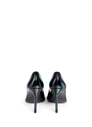 Back View - Click To Enlarge - STUART WEITZMAN - 'Heist' holographic patent leather pumps