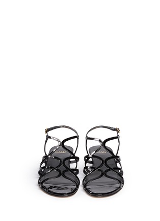 Figure View - Click To Enlarge - STUART WEITZMAN - 'Turning' strappy wedge sandals