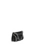 Front View - Click To Enlarge - STELLA MCCARTNEY - 'Falabella' mini quilted crossbody chain tote