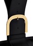 Detail View - Click To Enlarge - STELLA MCCARTNEY - Belt wristlet mini leather bag