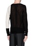 Back View - Click To Enlarge - DRIES VAN NOTEN - 'Napoleon' harness sweater