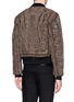 Back View - Click To Enlarge - DRIES VAN NOTEN - 'Vinny' rope embroidery cotton bomber jacket
