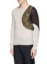 Front View - Click To Enlarge - DRIES VAN NOTEN - 'Napoleon' harness sweater