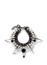 Main View - Click To Enlarge - JOOMI LIM - 'Vertigo' pearl crystal metal fretwork charm bracelet