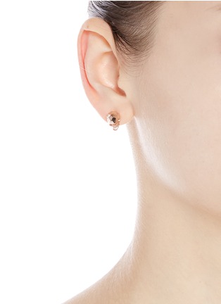 Figure View - Click To Enlarge - JOOMI LIM - 'London Calling' skull stud earrings