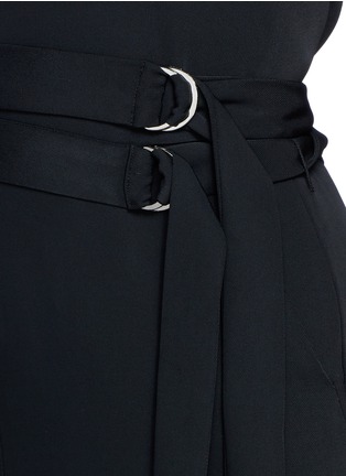 Detail View - Click To Enlarge - ELIZABETH AND JAMES - 'Carlisle' double belt strapless jumpsuit