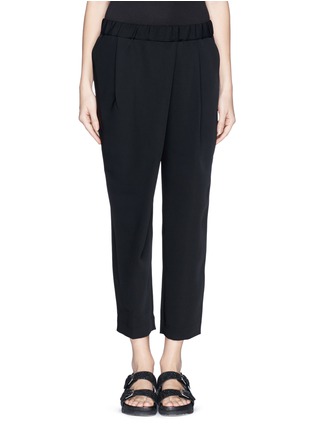 Main View - Click To Enlarge - ELIZABETH AND JAMES - 'Sonoma' foldover front cropped pants