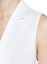 Detail View - Click To Enlarge - ELIZABETH AND JAMES - 'Edmund' sleeveless tailored crepe jacket