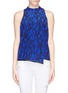 Main View - Click To Enlarge - ELIZABETH AND JAMES - 'Britton' mesh print silk top