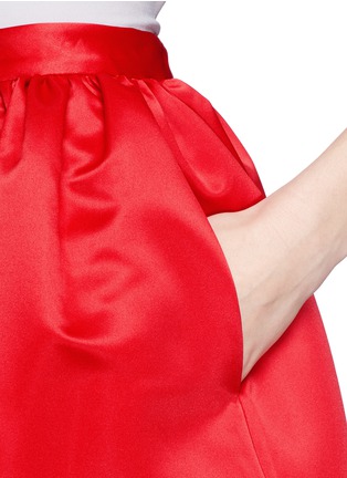 Detail View - Click To Enlarge - ALICE & OLIVIA - 'Tina' satin ballgown skirt