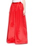 Front View - Click To Enlarge - ALICE & OLIVIA - 'Tina' satin ballgown skirt