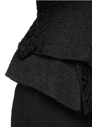 Detail View - Click To Enlarge - PROENZA SCHOULER - Peplum tweed jacket 