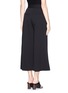 Back View - Click To Enlarge - PROENZA SCHOULER - Cropped wide leg wool pants