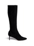 Main View - Click To Enlarge - COLE HAAN - 'Elisha' knee-high suede boots