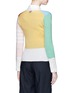Back View - Click To Enlarge - THOM BROWNE  - Colourblock cashmere cardigan