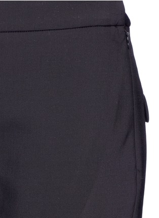 Detail View - Click To Enlarge - ELLERY - 'Fourth Element' button vent flared pants