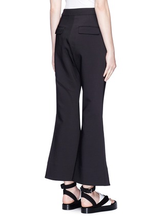 Back View - Click To Enlarge - ELLERY - 'Fourth Element' button vent flared pants