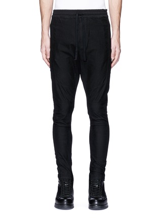 Main View - Click To Enlarge - STUDIO SEVEN - 'Military Easy' drawstring waist pants