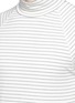 Detail View - Click To Enlarge - STUDIO SEVEN - Stripe turtleneck long sleeve T-shirt
