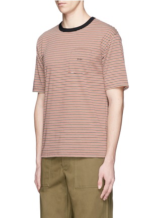 Front View - Click To Enlarge - STUDIO SEVEN - Stripe T-shirt