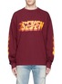 Main View - Click To Enlarge - STUDIO SEVEN - 'Fire' print long sleeve T-shirt