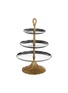 Main View - Click To Enlarge - MICHAEL ARAM - Wheat 3-tier cake stand